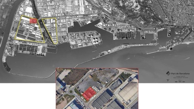 ep imagen de la ubicacion de la futura estacion de hidrogeno en el puerto de barcelona