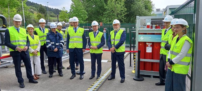 ep inauguracion del proyecto h2sarea en el parque tecnolologico de zamudio
