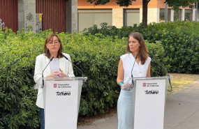 ep la consellera de territorio vivienda y transicion ecologica de la generalitat silvia paneque y la