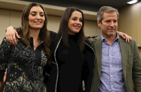 ep la diputada de ciudadanos sara gimenez la portavoz de ciudadanos en el congreso ines arrimadas y