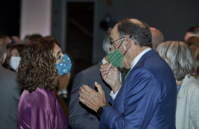 ep la ministra de hacienda y funcion publica maria jesus montero conversa con el presidente y
