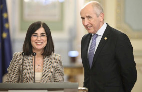 ep la ministra de politica territorial y funcion publica carolina darias y el consejero de