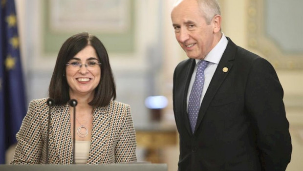 ep la ministra de politica territorial y funcion publica carolina darias y el consejero de