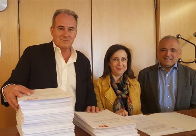ep los diputadospsoe javier lasarte margarita roblesrafael simancas