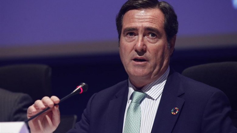 Eduardo Parra - Europa Press ep presidentela ceoe antonio garamendi lacanda duranteintervencionla asamblea genaral 2019la ceoe