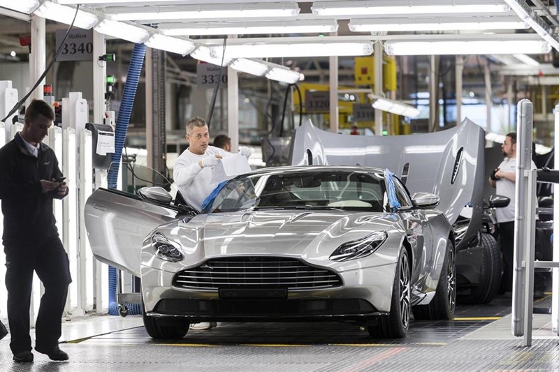 ep produccion de aston martin