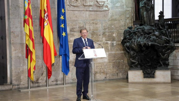 ep puig atiende a los medios tras reunirse con el presidente de la diputacion de castellon jose marti