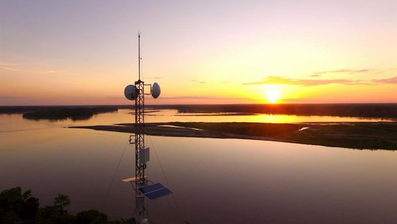 Torre de telecomunicaciones | TELEFÓNICA - Archivo ep telefonica instala antenas de telecomunicaciones para dar conectividad a zonas rurales remotas en