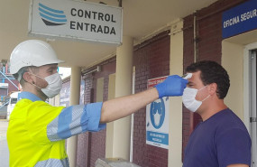 ep toma de temperatura en las instalaciones de atlantic copper en huelva