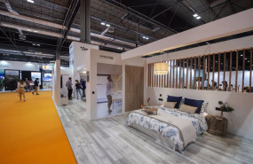 ep uno de los stands que integran el salon inmobiliario de madrid sima en ifema