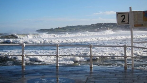 temporal, mar, olas