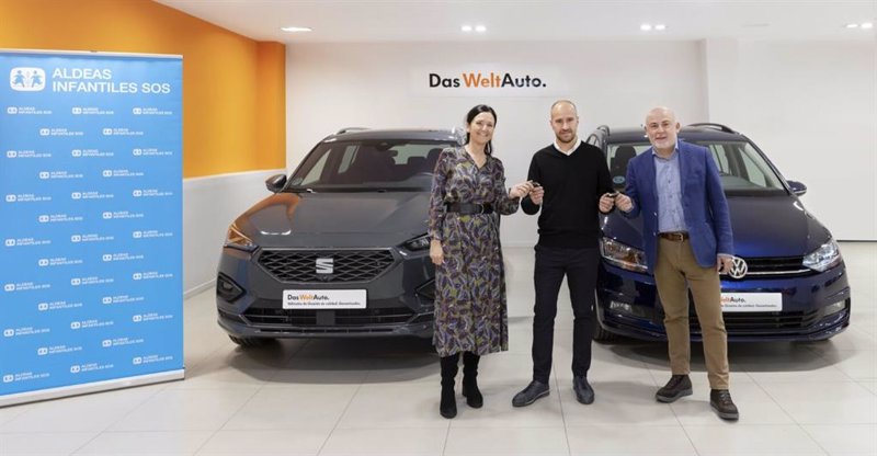 Archivo - Acuerdo de renovación de la flota de Das WeltAuto cedida a Aldeas Infantiles SOS | MIKEL PRIETO - Archivo ep archivo acuerdo de renovacion de la flota de das weltauto cedida a aldeas infantiles sos