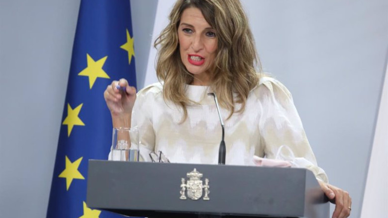ep archivo la ministra trabajo y economia social yolanda diaz en una imagen de archivo ep archivo la ministra trabajo y economia social yolanda diaz en una imagen de archivo