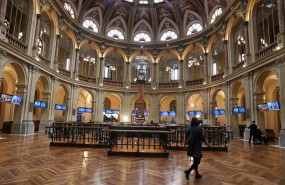 ep archivo   vista general del palacio de la bolsa a 10 de marzo de 2022 en madrid espana