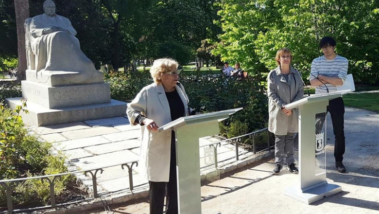 ep ayuntamientomadrid celebradosmayogaldoslos actores manuela velascoandres lima