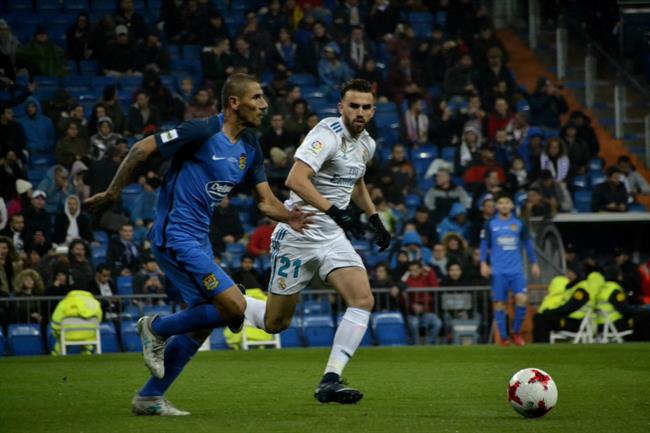 Borja Mayoral y Cata Diaz en el Madrid-Fuenlabrada | EUROPA PRESS ep borja mayoralcata diazmadrid-fuenlabrada