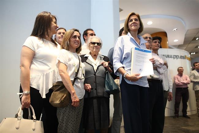 Cospedal presenta avales | Europa Press ep cospedal presenta avales