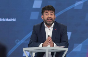 ep el candidato de madrid en pie municipalista al ayuntamiento de madrid carlos sanchez mato en un