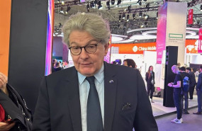 ep el comisario de mercado interior de la comision europea thierry breton en el mobile world