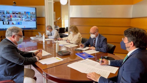 ep el consejero de vivienda y administracion local en funciones david perez participa en la