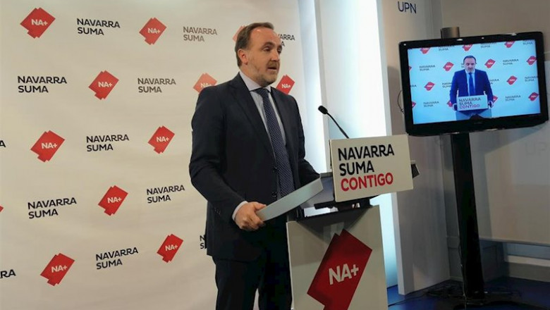 El portavoz de Navarra Suma en el Parlamento foral, Javier Esparza | EUROPA PRESS ep el portavoz de navarra suma en el parlamento foral javier esparza 20200219134209