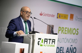 ep el presidente de ata lorenzo amor interviene durante la gala de los xxiv premios autonomo del ano