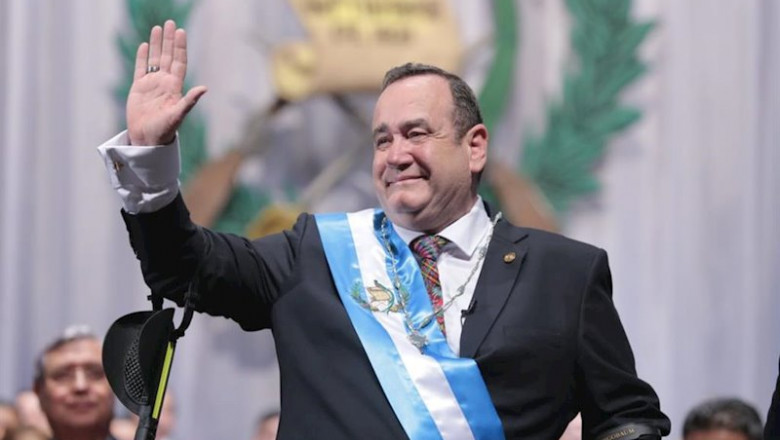 El presidente de Guatemala, Alejandro Giammattei | Gobierno de Guatemala/dpa - Archivo ep el presidente de guatemala alejandro giammattei 20200408230503