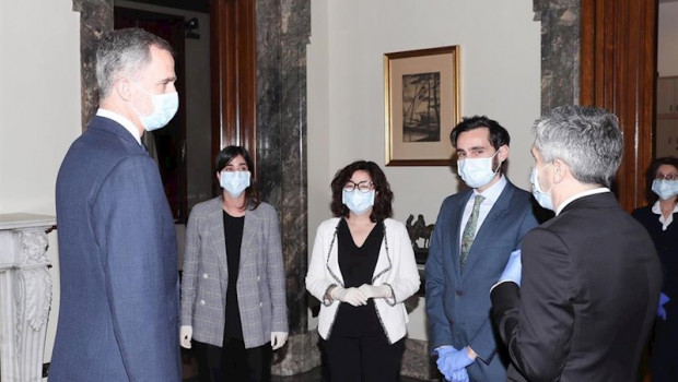 ep el secretario de estado de seguridad rafael perez 2d el rey felipe vi 1i el ministro del interior