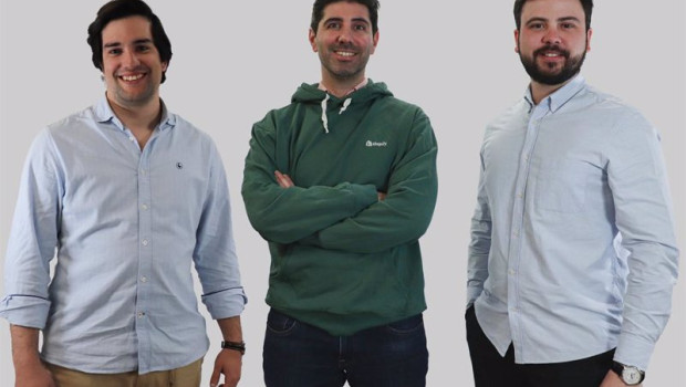 ep el socio de auren pablo martin el director general de shopify en espana gonzalo torres y el socio