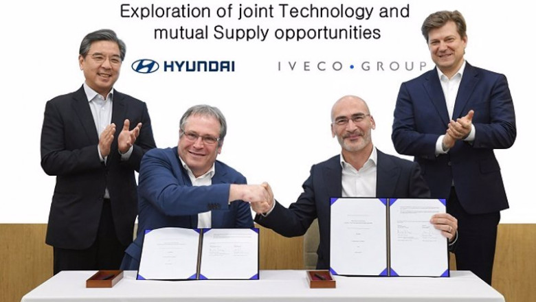 Firma del acuerdo Hyundai e Iveco | IVECO GROUP ep firma del acuerdo hyundai e iveco