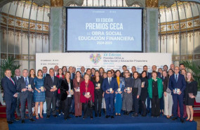 ep foto de familia de ceca con las 25 iniciativas galardonadas en la xx edicion de los premios ceca