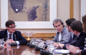 ep i-d el ministro de sanidad salvador illa y el director del centro de coordinacion de alertas y ep i-d el ministro de sanidad salvador illa y el director del centro de coordinacion de alertas y