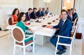 ep imagen recurso de la presidenta de la comunidad de madrid isabel diaz ayuso y el vicepresidente