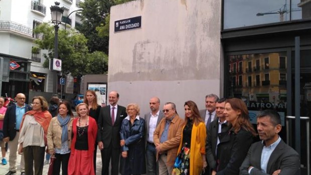ep inauguracionla plazuela ana diosdadomadrid
