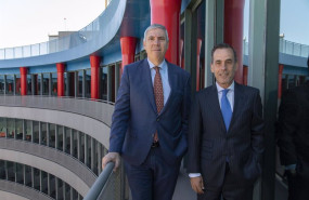 ep jose vicente de los mozos presidente del comite ejecutivo de ifema madrid junto a juan