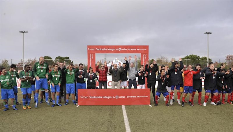 ep jugadores del i torneo integra by laliga genuine santander en boadilla del monte madrid