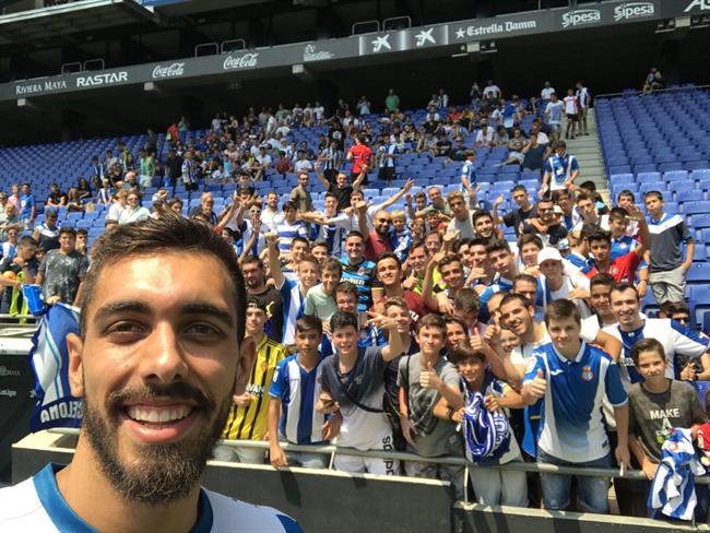 El jugador del RCD Espanyol Boja Iglesias | RCD ESPANYOL ep jugadorrcd espanyol boja iglesias