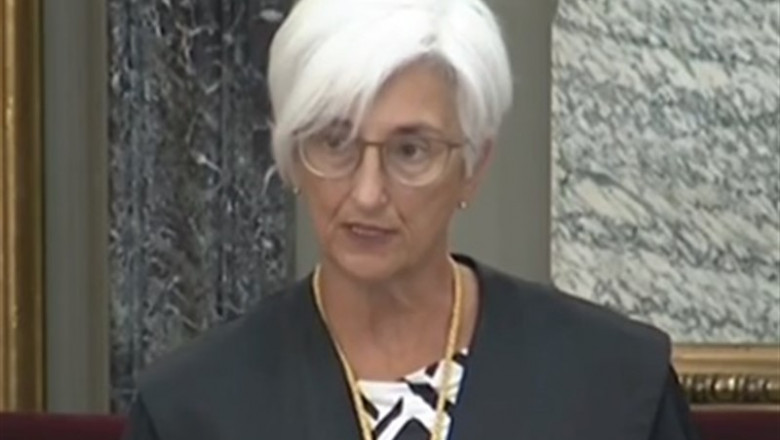 La fiscal General del Estado, María José Segarra, interviene durante la apertura del año judicial | RTVE ep la fiscal general del estado maria jose segarra interviene durante la apertura del ano judicial