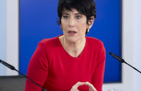 ep la ministra de inclusion seguridad social y migracioneas y portavoz del gobierno elma saizen una