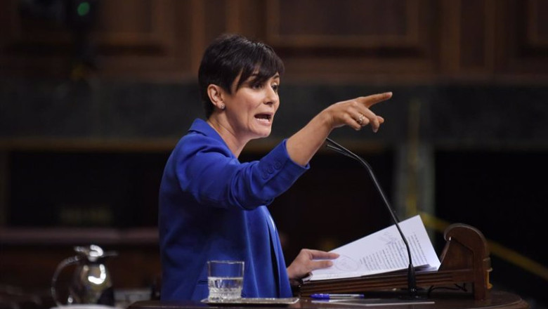 ep la ministra de vivienda isabel rodriguez durante el pleno en el congreso de los diputados a 21 de ep la ministra de vivienda isabel rodriguez durante el pleno en el congreso de los diputados a 21 de