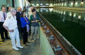 ep la ministradefensafunciones margarita robles envisitacanalexperiencias hidrodinamicas cehipar