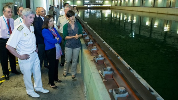 ep la ministradefensafunciones margarita robles envisitacanalexperiencias hidrodinamicas cehipar