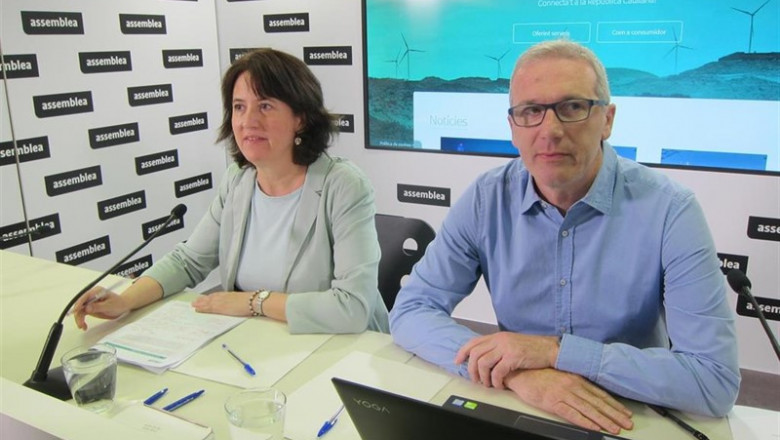 La presidenta de l'ANC Elisenda Paluzie i el dirigent de l'entitat David Fernàndez | EUROPA PRESS - Archivo ep la presidenta de lanc elisenda paluzie i el dirigent de lentitat david fernndez