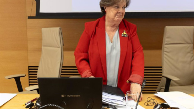 ep la presidenta del tribunal de cuentas enriqueta chicano a su llegada a la comision mixta para las 20240429131603