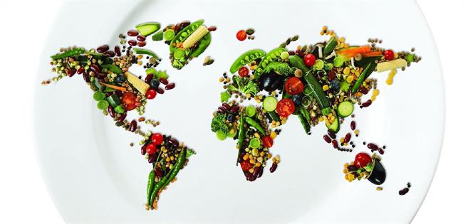 Mapa del mundo realizado a partir de verduras y frutas | CÁRITAS ep mapamundo realizadopartirverdurasfrutas