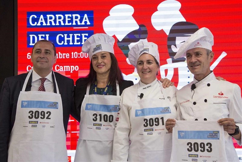 ep martin fiz participara vestido de cocinero en la primera carrera del chef en madrid