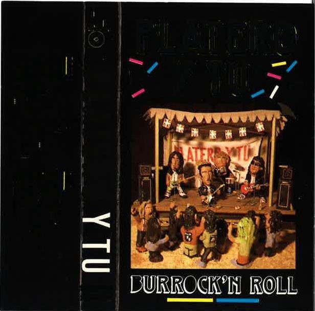 Plaatero y tú Burrock'n'roll | BIBLIOTECA NACIONAL DE ESPAÑA ep plaaterotu burrocknroll