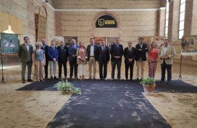 ep planas bellido y fuentes entre otras autoridades en la presentacion de cabalcor