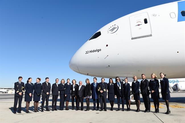 Presentación en Palma del primer 787-9 de Air Europa | GLOBALIA ep presentacionpalmaprimer 787-9air europa