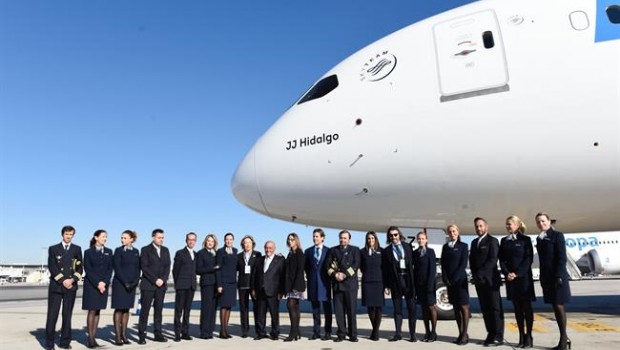 ep presentacionpalmaprimer 787-9air europa